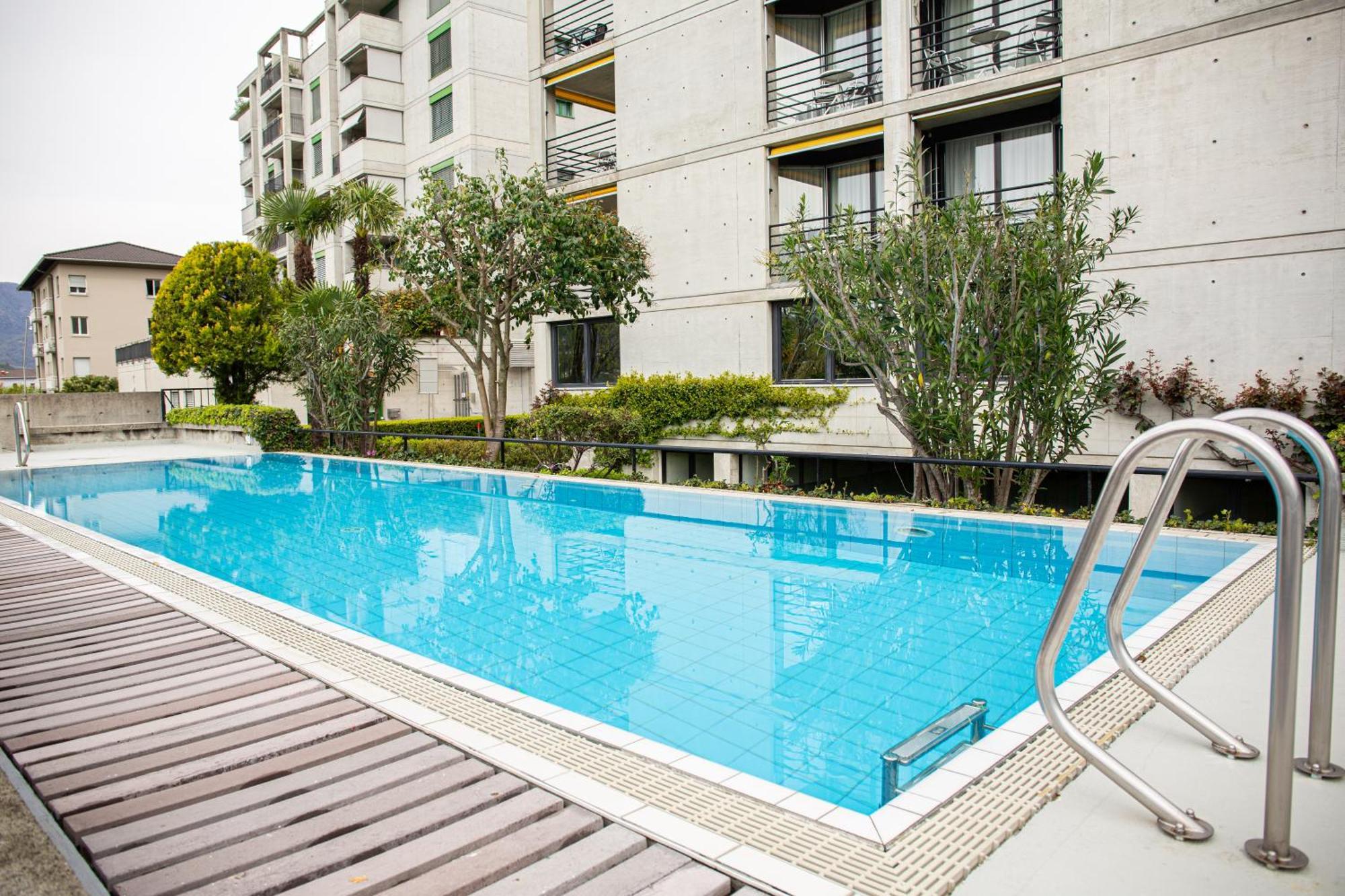 Hotel Nessi Локарно Екстериор снимка