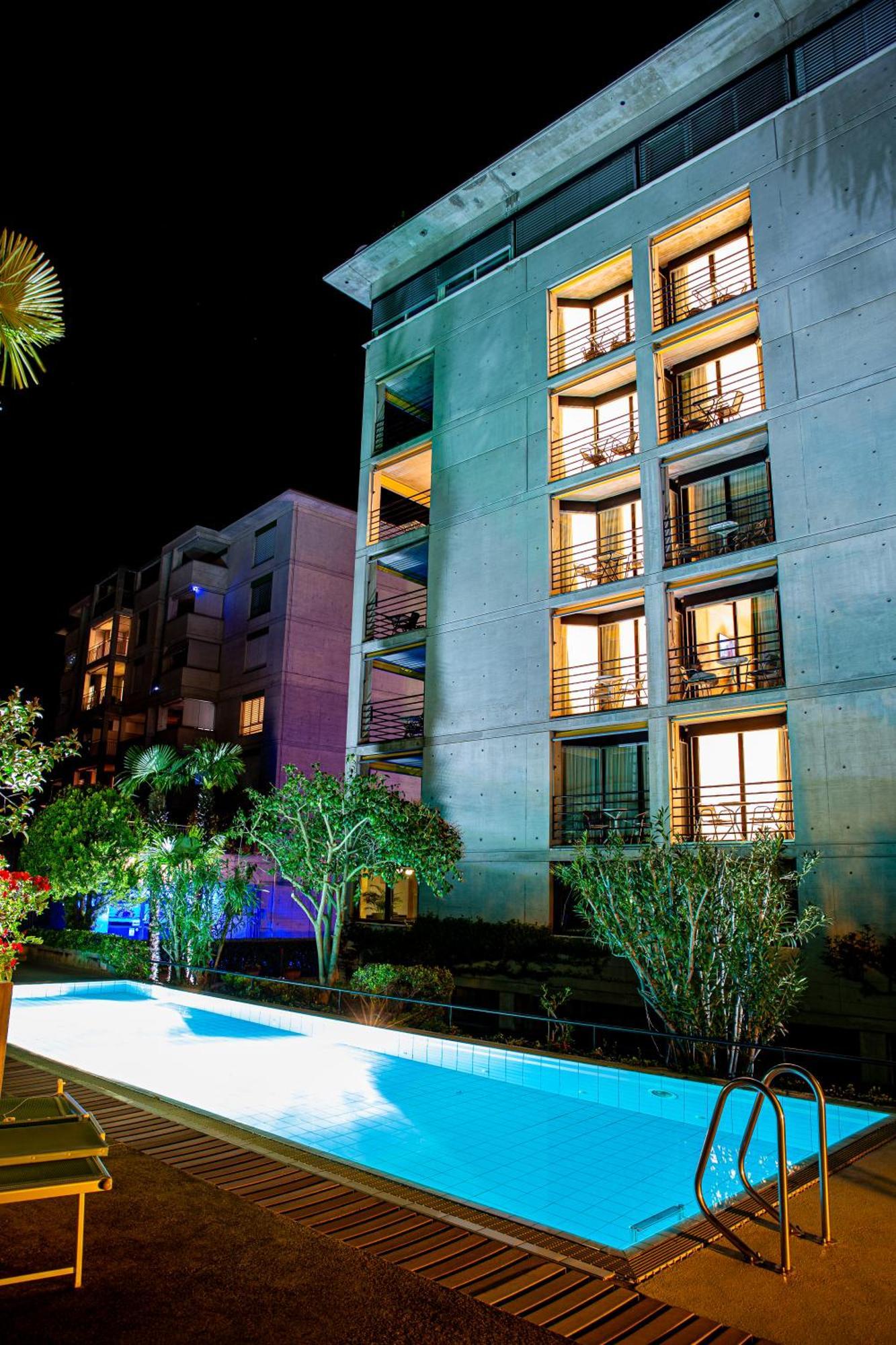 Hotel Nessi Локарно Екстериор снимка
