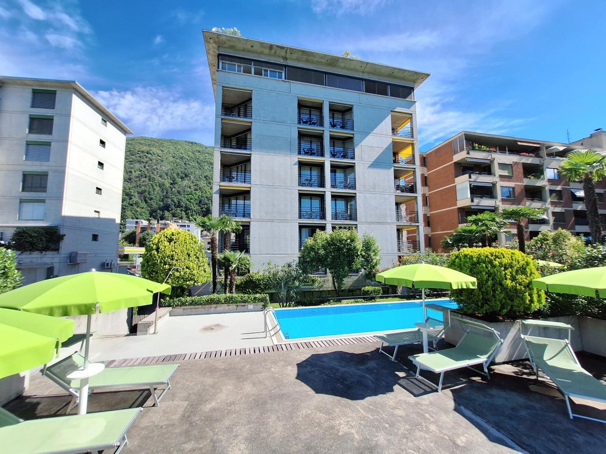 Hotel Nessi Локарно Екстериор снимка
